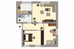 Etagenwohnung Altenburg - 3 Zimmer, 65 m&sup2;, 375&euro; | Angebot:26632741