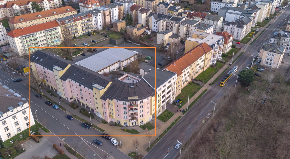 Moderne 2 Raum Wohnung mit Balkon und Aufzug - Nahe der Innenstadt - Etagenwohnung Gera Alt-Bieblach | Angebot:26882417