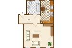 Große 1 Raum-Wohnung mit neuer Einbauküche & Wanne in Gera-Zwötzen! - Etagenwohnung Gera Zwötzen | Angebot:27022916