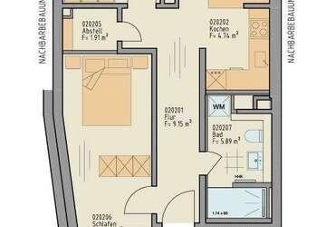 Wohnung Altenburg Südost - 3 Zimmer, 69 m&sup2;, 516&euro; | Angebot:27350332