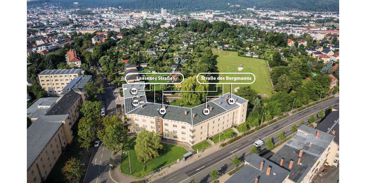 Etagenwohnung Gera - 4 Zimmer, 82 m&sup2;, 821&euro; | Angebot:27017792